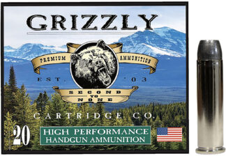 Grizzly Ammo GC357M12 .357 Magnum 180 Gr Wide Flat Nose Gas Check