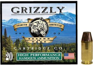 Grizzly Ammo GC45A+P8 .45 ACP+P 230 Grain JHP 20-Round Box