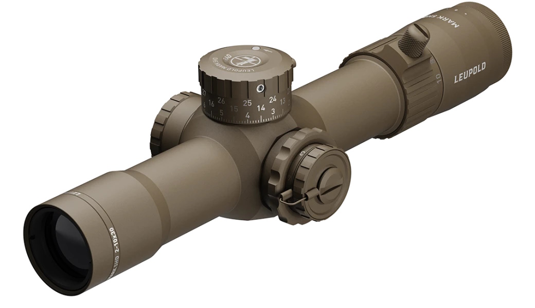 Leupold Mark 5HD 2-10x30mm FFP Illuminated CMR-MIL Dark Earth Rifle Scope