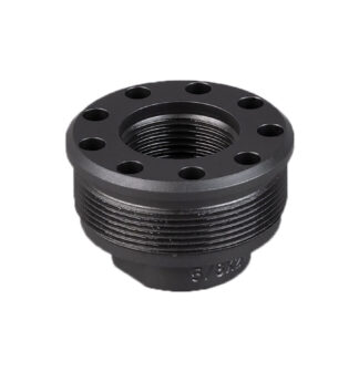 Silencer Co Alpha Direct Thread Mount 9/16x24 Black