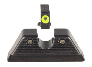 Trijicon 601091 HD XR Night Sight Set Green Tritium/Yellow Outline Front, Green Tritium Rear, Black Frame, Fits Most Glock/17 MOS/19 MOS/45 MOS
