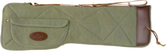 Bulldog Cases BD380 Classic Canvas 28in Take Down Shotgun Case, Green