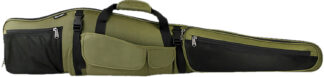 Bulldog Cases Hunter Series 48 in Rifle Case, Black/Green Poly Oxford Nylon
