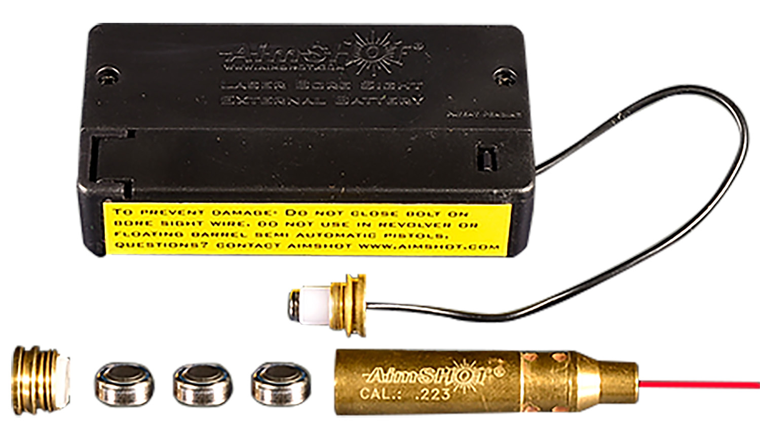 Aimshot BS22320X Laser Boresighter for .223 Rem/5.56 NATO, 20X Brighter Model