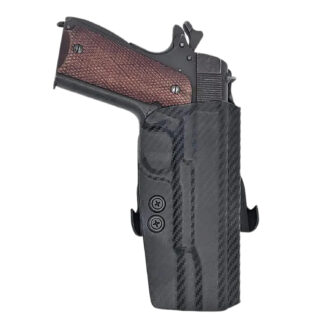 ROUNDED GEAR CEX19115NRCFRHOWBPDL OWB Paddle Holster Fits 1911 5" Right Hand Kydex