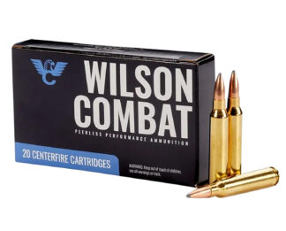 Wilson Combat A22365SBT .223 Rem 65 Grain Sierra GameKing SBT Brass, 20 Rounds