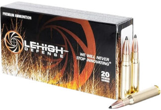 Wilson Combat Lehigh TME 155gr Tipped Maximum Expansion Ammo, 20 Rounds Per Box