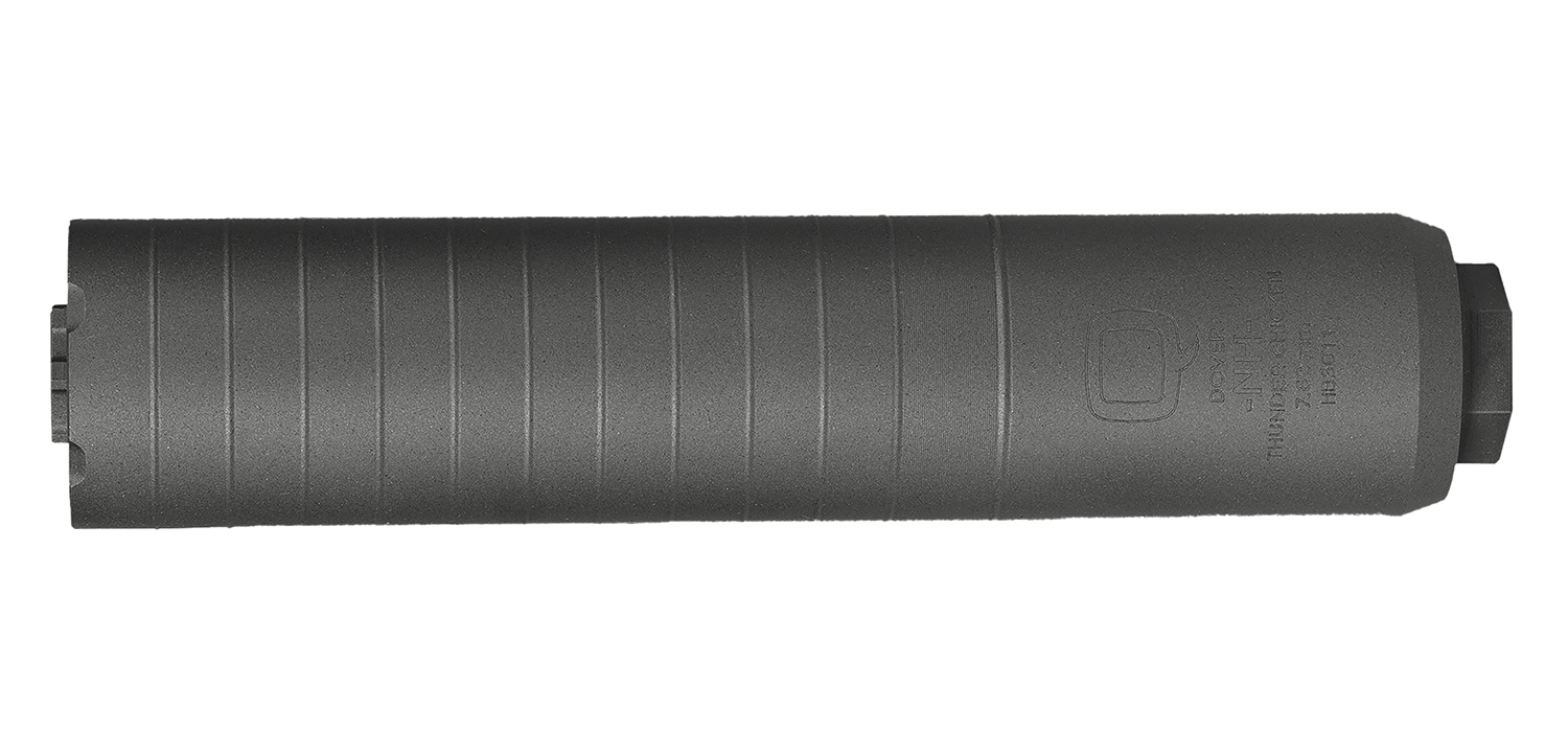 Q Thunder Chicken 7.62mm Suppressor, 1.75 in Titanium, Quickie Fast-Attach Mount