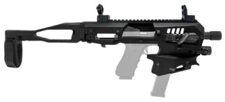 Meta Tactical MCKGEN2 Micro Conversion Kit for Glock Gen2, Black Synthetic Stock