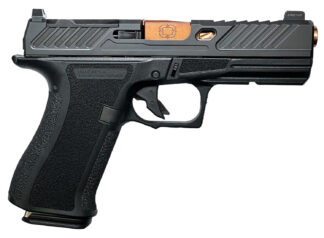 Shadow Systems CR920XL 9mm Semi-Auto Pistol, 4.18 in Barrel, 15+1 Rounds, Black/Bronze