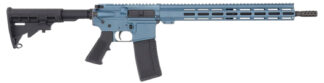 Great Lakes GL15223BLU Semi-Auto .223 Wylde AR-15 16" Threaded Barrel 30+1 Blue Titanium Cerakote