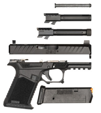 SCT Manufacturing DSC9 9mm 4in Double Action Only, 15+1, Black