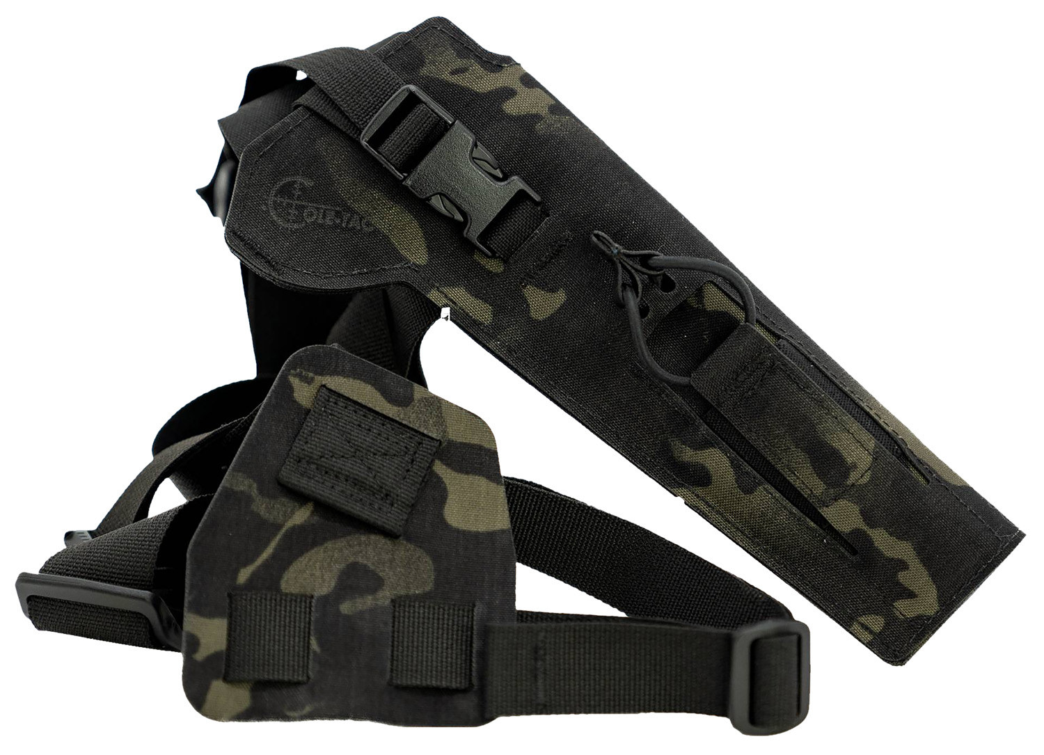 Cole-tac VW105 Varmint Wrangler Pistol Holder Multi-Cam Black Right Hand