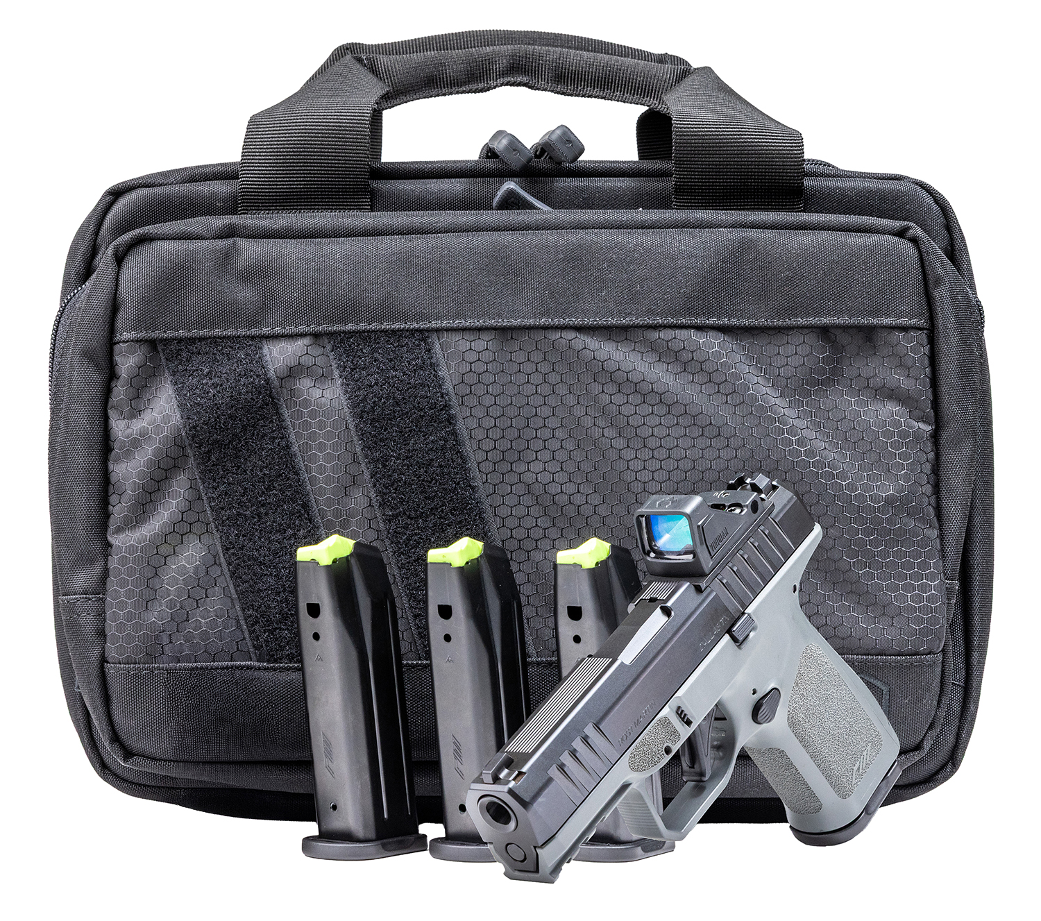 Rost Martin RM1C 9mm Double Action Only, 4 in Barrel, 15+1, Gray