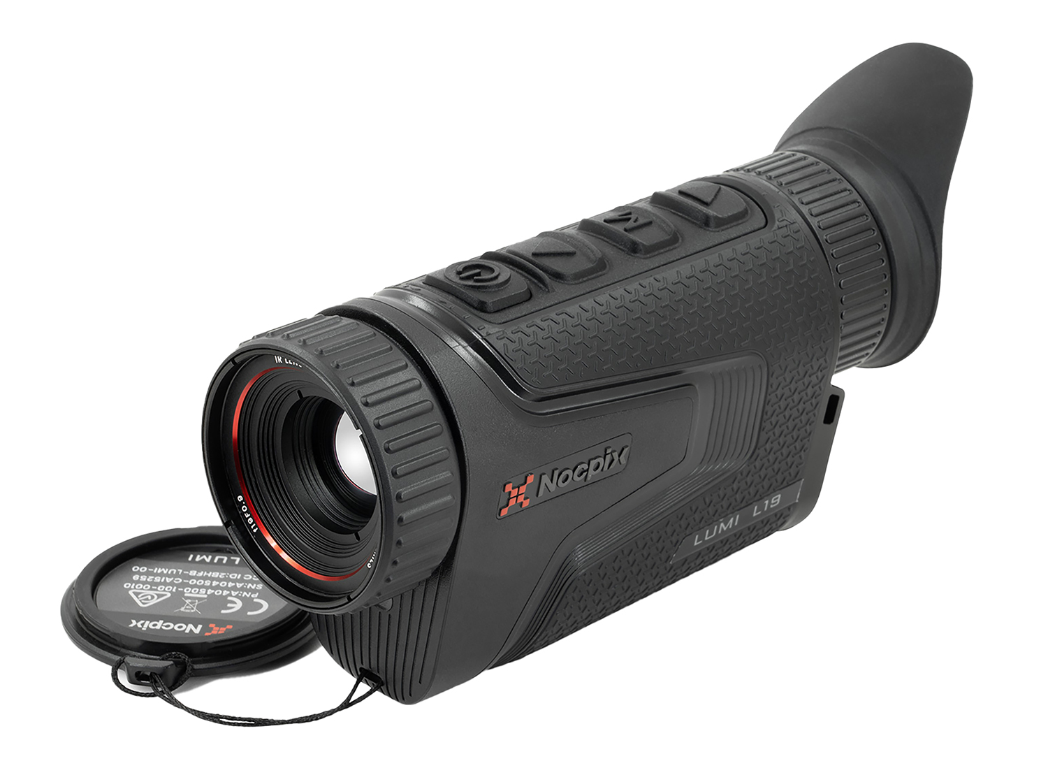 NOCPIX LUMI-L19 2x Thermal Monocular 13mm, 384x288, Black