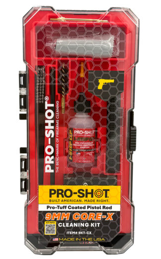 PRO-SHOT Core X 9mm Cleaning Kit, 10.60 in Length