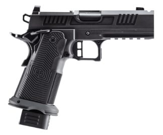ALPHA FOXTROT AF1911 Romulus 9mm Semi-Auto, 4.25 in Ported Barrel, 20+1 Rounds, Black DLC Satin
