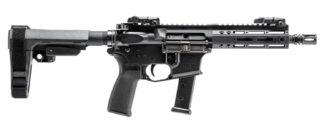 Alpha Foxtrot AFMG9 9mm Blow Back Pistol Caliber Carbine, 7.5 in, 20+1, Black Anodized