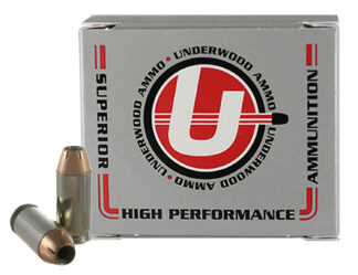 Underwood Ammo 625 ASP 460 Rowland 230 gr JHP Nickel-Plated Brass (20 Rounds Per Box)