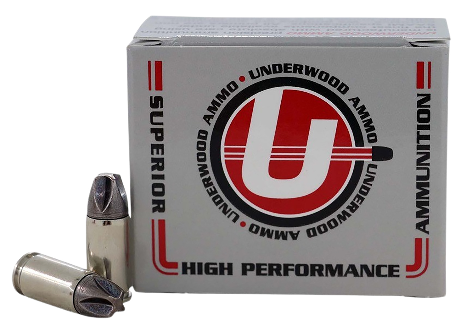 Underwood Ammo Xtreme Defense Platinum 68 gr Solid Monolithic, Nickel-Plated Brass, 20 Rounds