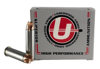 Underwood Ammo 913 Xtreme Hunter .357 Magnum 120 gr Solid Monolithic Nickel-Plated Brass