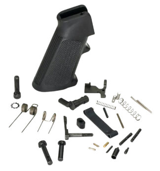White Label Armory WLA-LOW-1015-01 AR-15 Lower Parts Kit (Black)
