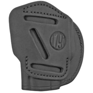Cobratec Knives 4WH6SBLL 4-Way Concealment Holster, IWB/OWB, Size 6, Left Hand, Black