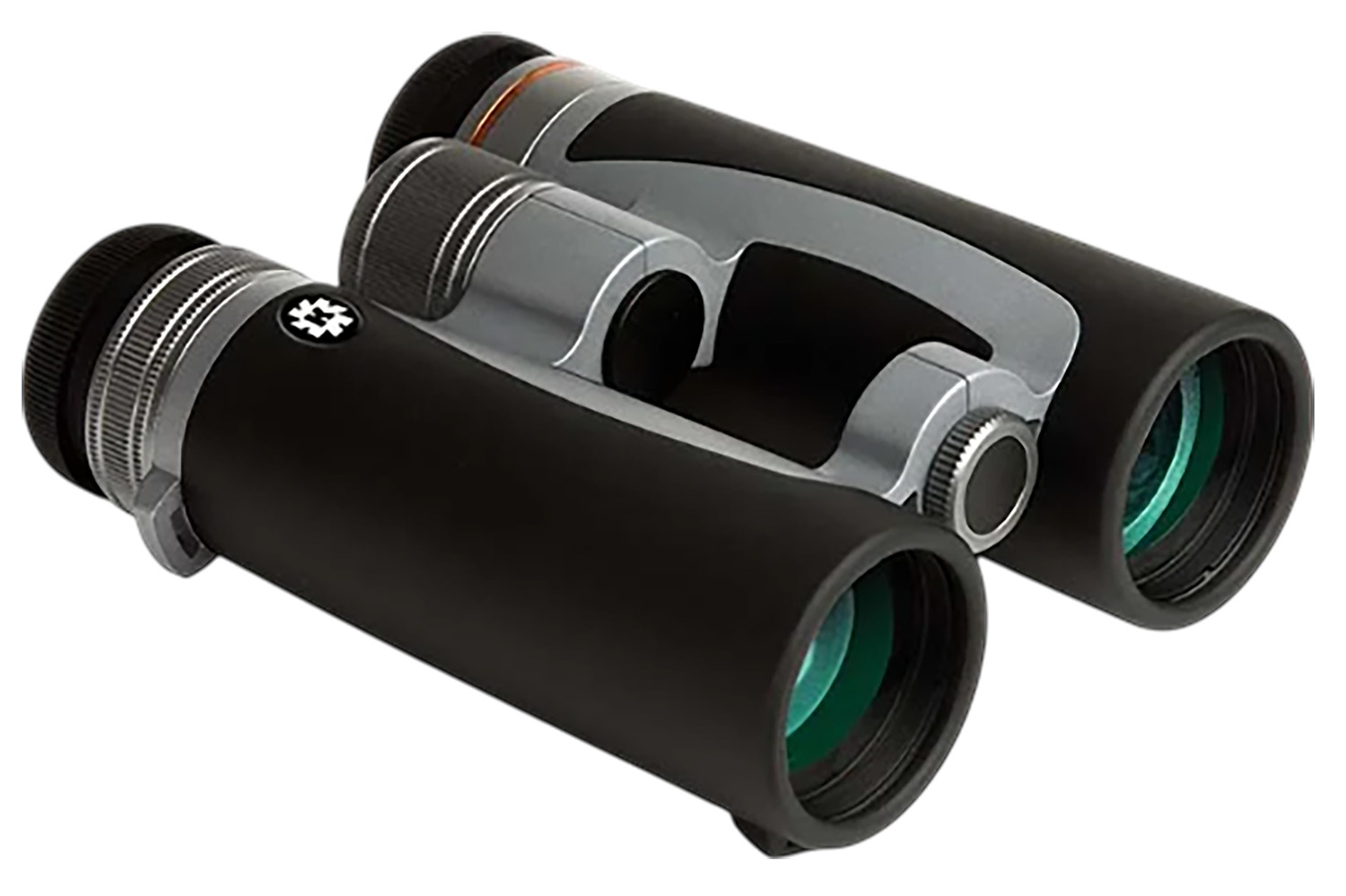 Konus 2349 Prince 10x42 Binoculars, Green-Coated Optics, Black/Silver