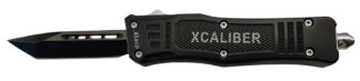 Xcaliber Knife Company 45 ACP OTF Small Tanto Knife, 2.75 in 440C SS Blade