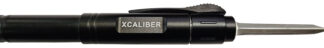 XCALIBER Knife Company Pen Knife OTF Dagger 1.70 in Blade, 440C SS, Black Aluminum Handle