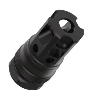 Liberty Precision Machine Liberty Bell .30 Cal Muzzle Brake 5/8x24 Threads Stainless Black