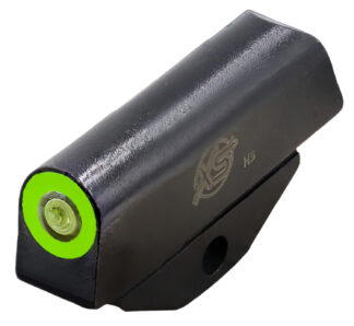 XS Sights SWRV001P4 Standard Dot Front Green Tritium/Black Oxide Frame Sight