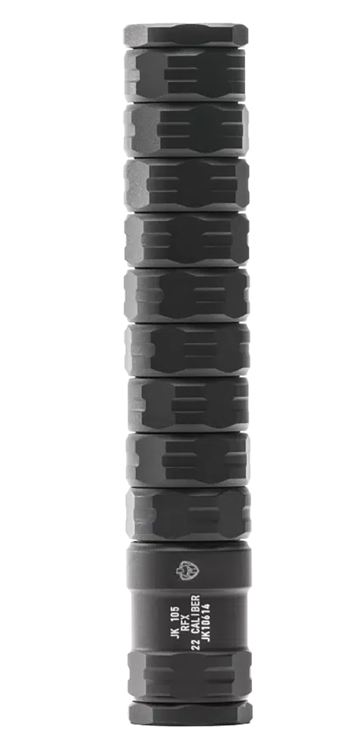 JK Armament JK105RFX22 .22 LR Suppressor, Mission Configurable, 1.05 in Diameter, 1/2x28