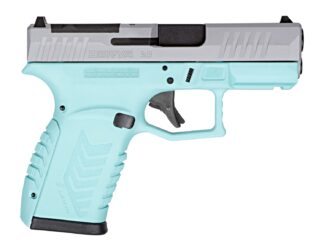 Derya DY9Z Striker-Fired 9mm, 3.5 in Barrel, 15+1 Rounds, Blue/Silver