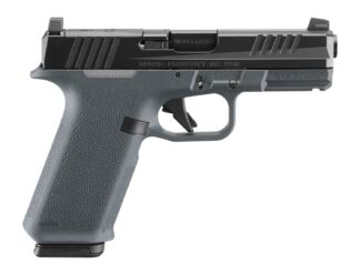 Ruger RXM 9mm Semi-Auto Striker-Fired Pistol, 4 in Barrel, 17+1, Gray Polymer Frame, Optic Ready