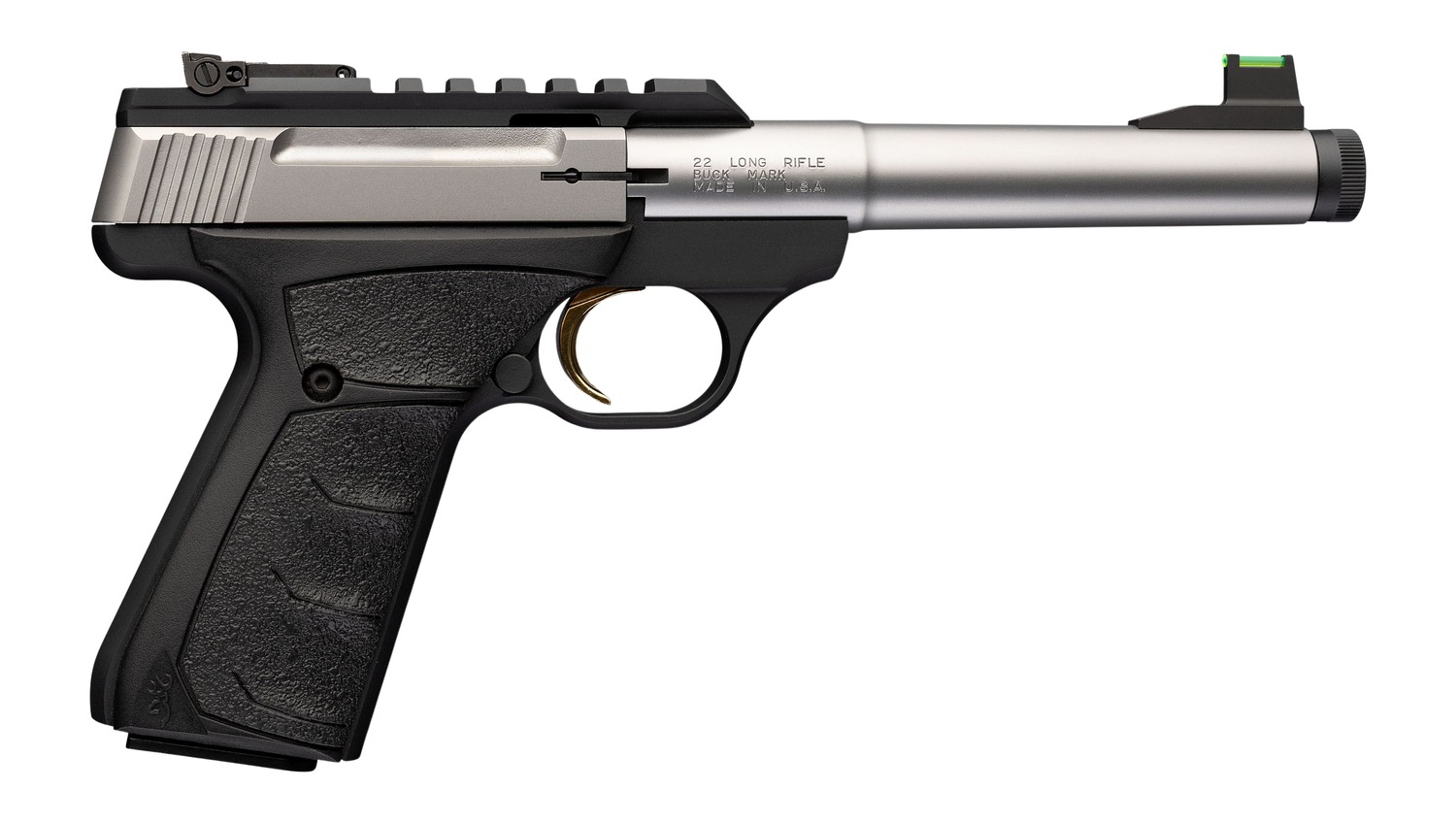 Browning Buck Mark Plus Camper SR .22 LR 5.9 in Barrel 10+1 Matte Blued Bull Threaded