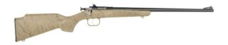 Davey Crickett KSA2343 My First Rifle Gen 2 .22 LR Bolt Action 16.13 in Tan/Blued