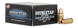 Double Tap Ammunition 357S 125 gr SR KD AX-GO