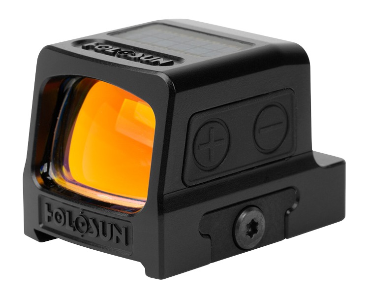Holosun 509T X2 1X Gold Dot Enclosed Pistol Red Dot, 2MOA with 32MOA Circle, Black