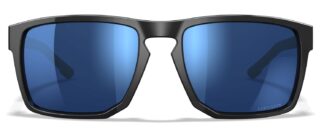 Wiley X APEX Captivate (AC6APX09) Blu Lens, Gloss Black Frame