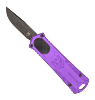Cobratec Knives Cali 952 Gen 2 OTF Knife, Purple