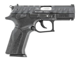 Grand Power P1 9mm Double/Single Action 3.66 in Barrel, Manual Safety, Optic-Ready Black