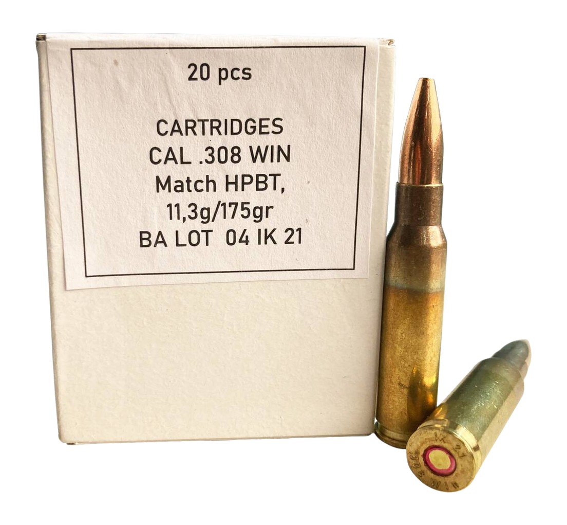 Global Ordnance IGMAN .308 175gr HPBT