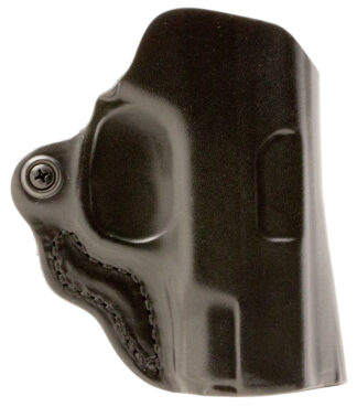 DeSantis Mini Scabbard OWB Belt Slide Holster for SIG P365, Right Hand, Black Leather