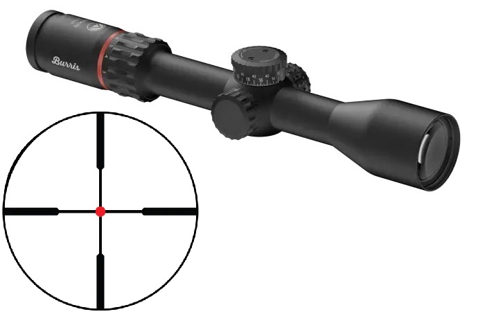 Burris Veracity 3-15x44 Fiber Dot Plex Illuminated Scope, Matte Black