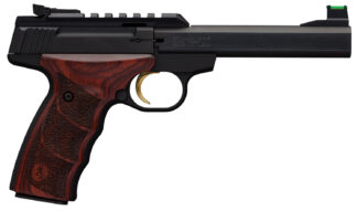 Browning Buck Mark Plus .22 LR 5.5 in Barrel 10+1 Matte Black/Aluminum Rosewood Grips