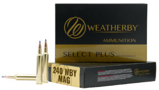 Weatherby Select Plus .240 Weatherby Magnum 80 gr TTSX Lead-Free 20-Round Box