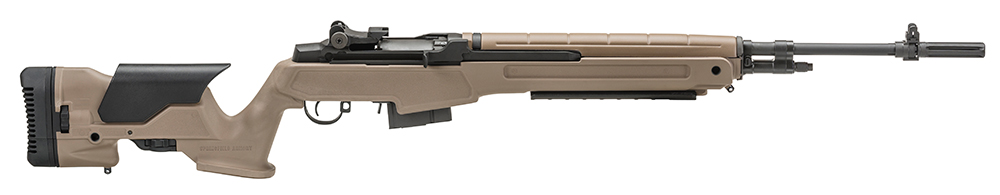 Springfield Armory M1A Loaded Precision .308 Win, 22 in, 10+1, Black Parkerized/Flat Dark Earth