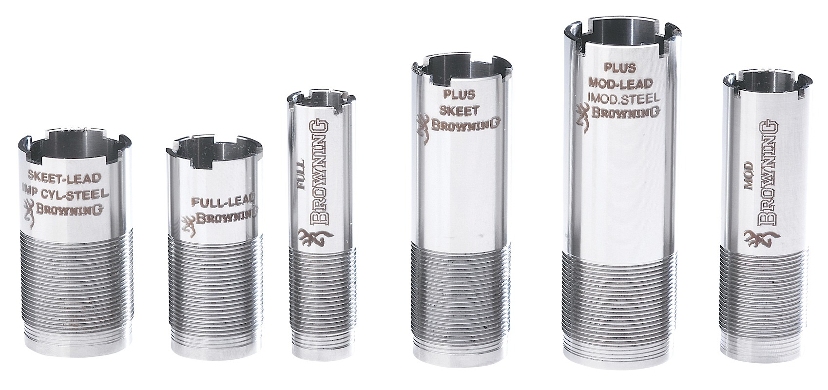 Browning 20 Gauge Standard Invector Flush Choke Tube, Improved Cylinder, 17-4 Stainless Steel