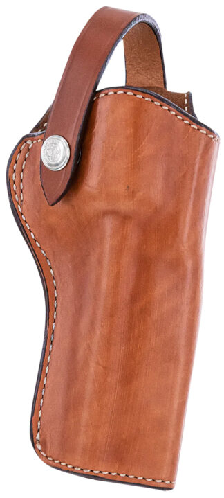 Bianchi 1L Lawman Western Belt Loop Holster for Colt New Frontier 22, Colt Peacemaker 6.5 in (Tan)